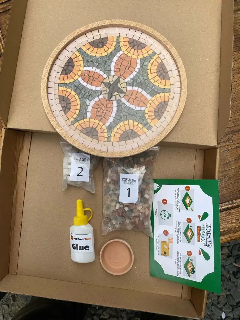 Mosaic Box My Creative Box DIY Mosaic Art Kit